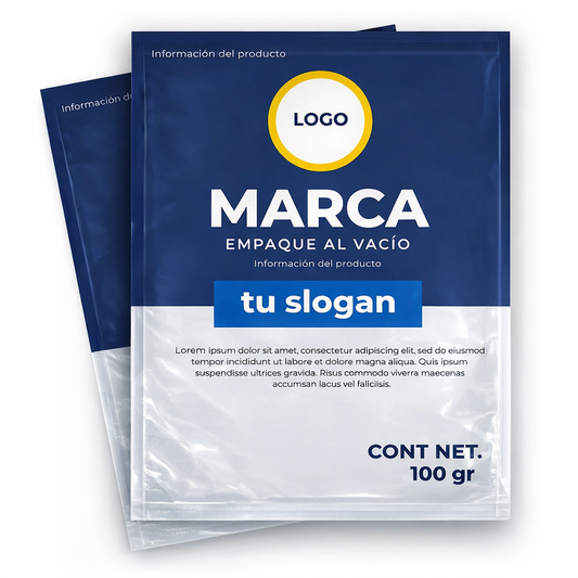 Empaques al Alto Vacío Bolsas Imprimibles