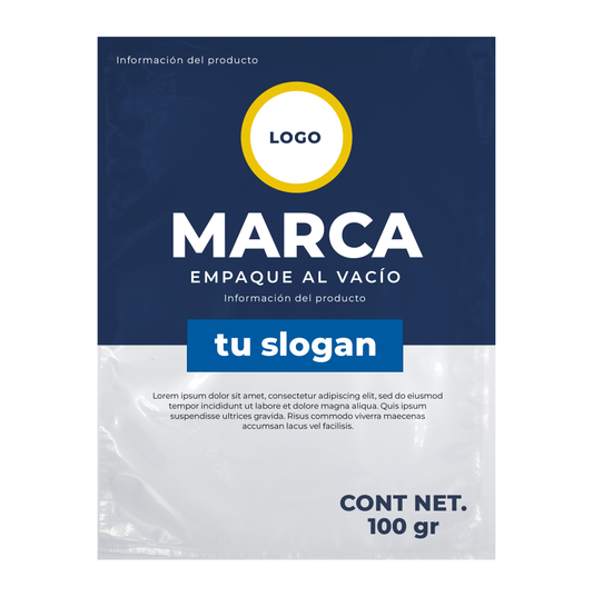 Empaques al Alto Vacío Bolsas Imprimibles